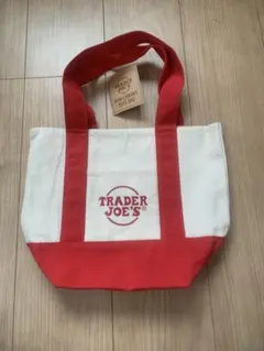 TRADER JOE'S ミニキャンバストートバッグ