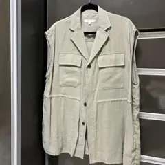 MOUSSY ベージュ ベスト ジレ