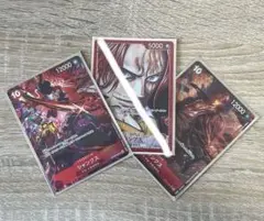 ワンピースカード　シャンクス　リーダー　セット