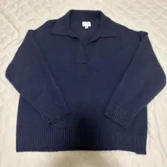 【H＆M】 Vネックニット