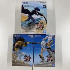 クレーンゲーム　ワンピース　フィギュア 3個セット