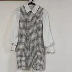 INGNI チェック柄ワンピース