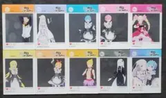 Re:ゼロから始める異世界生活　アクリルプレート　10種コンプリートセット
