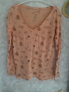 ジェラートピケ　カットソー　長袖　Tシャツ