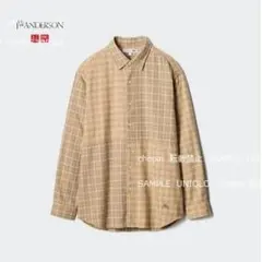 フランネルシャツ/チェック　JW ANDERSON　UNIQLO