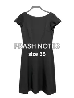 最終値下げ！PRASH NOTES ブラック ワンピース サイズ38