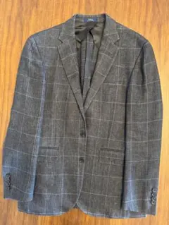 Polo Ralph Lauren テーラードジャケット グレー リネン