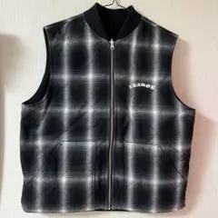 XLARGE チェック柄 ベスト