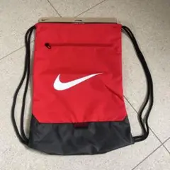 NIKE ナップサック リュック　巾着　ナイロンバッグ ナイキ バックパック　赤