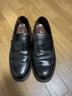 リーガル 25.5 ビジネス ローファー 旧ロゴ ブラウン社 革靴 - メルカリ