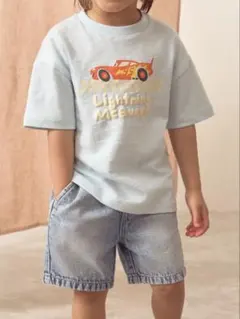 ネクストnextライトニング・マックィーン Tシャツ キッズ110cm カーズ
