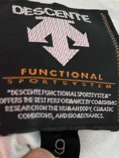 DESCENTE ウィンタースポーツウェア パンツのみ　サイズ9