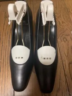 ワコール　サクセスウォークパンプス　Wacoal シンプル黒　7cmのサムネイル