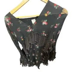 【値下げ可】PINKO花柄ワンピース　サイズ38