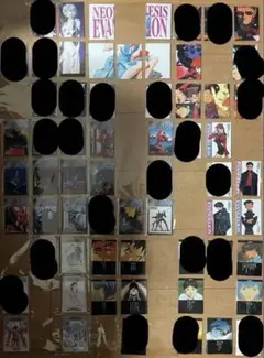 エヴァンゲリオン　カードダスマスターズワイド　244枚　※非コンプ　抜けあり エヴァンゲリオン カードダスマスターズワイド 244枚 ※非コンプ