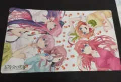 2025年最新】プレイマット 五等分の花嫁 中野三玖の人気アイテム