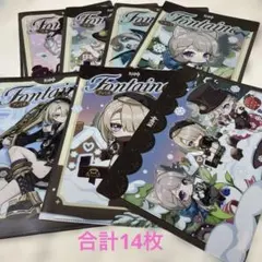 原神　クリアファイル　ローソン　全7種×2セット