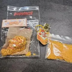 新品未使用★pupuland サクサク韓国チキン スクイーズ 追加サクサク付き