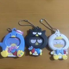 サンリオキャラクターズフォトバッチ付きマスコット　3種セット