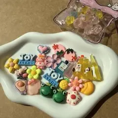 デコパーツ☆夜光あり☆動物、酒