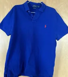 専用Polo Ralph Lauren カスタムスリムフィットポロシャツ L 青
