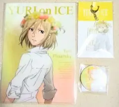 ユーリ!!! on ICE アニメ 原画缶バッジ ユーリ・プリセツキー 3点