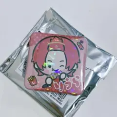 いれいす りうらくん ミニニ ホログラムスクエア缶バッジ もふめいと