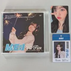 ME:I Hi-Five 加藤心 FC限定ソロジャケット トレカ ID PASS