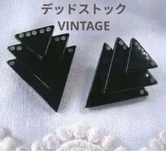 お値下げ❣ 新品未使用 デッドストック USA アールデコデザインイヤリング
