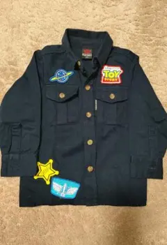 美品！　BABYDOLL　トイ・ストーリー　シャツ　100　ワッペン　紺色