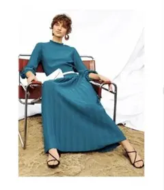 FRAY I.D プリーツ袖ニットプルオーバー