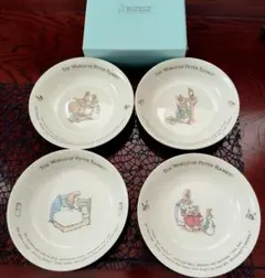 【新品】ピーターラビット パスタカレー皿 4枚セットのサムネイル