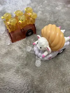 ミスタードーナツポンデリングおもちゃ2点レトロ希少おまけ付き