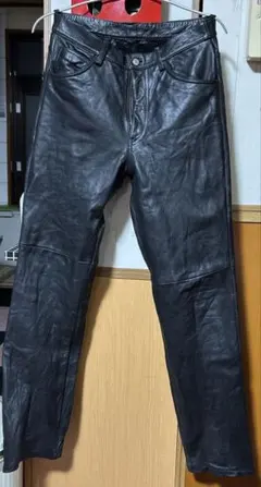 サイズL！ウエスト約85cm!レザーパンツ