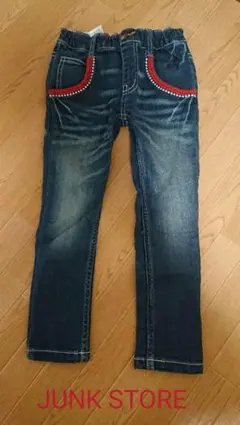 美品 Junk store デニム110cm