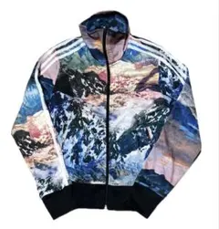 極美品　アディダス　ジャケット　ジャージ　総柄