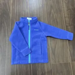 Columbia フリースジャケット 12-18ヶ月 紫　古着