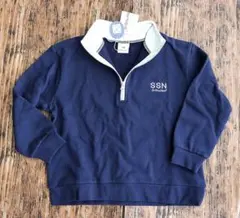 キッズ ハーフジップトレーナー 130