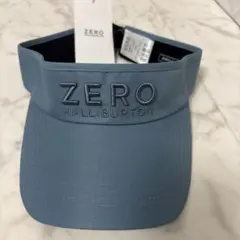新品！ZERO ゼロハリバートン ゴルフ キャップ 迷彩 ネイビー 紺