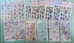 BONBON DROP ぷくぷくおしり　キャラクターシールセット 16枚まとめ