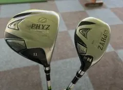 PHYZ フェアウェイウッド 3Ｗとユーティリティ4Ｕ PHYZ フェアウェイウッド 3Wと5Wとユーティリティ4U - メルカリ