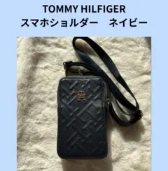 TOMMY HILFIGER スマホショルダー ネイビーのサムネイル