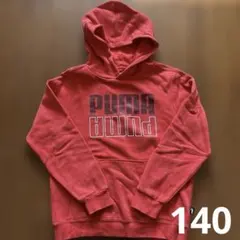 プーマ パーカー 140 赤