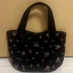 FEILER フェイラー 花柄 トートバッグ ブラックのサムネイル