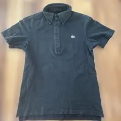 ラコステLACOSTEポロシャツXSサイズ2ブラック/シルバーワニ