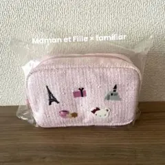 (6/10出品終了)ポーチ　Maman et Fille × familiarのサムネイル