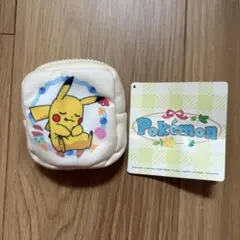 ポケモン　スクエアプチポーチ　ピカチュウ　ポーチ　小物入れ　ポケットモンスター