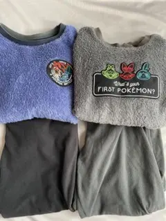 ポケモン フリースパジャマセット　130センチ
