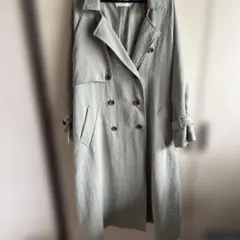 AZUL BY MOUSSY トレンチコート ライトグリーン Sのサムネイル