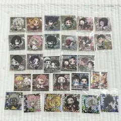 鬼滅の刃 ウエハース　ディフォルメシール　ステッカー 28枚セット